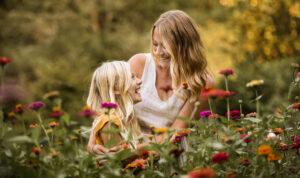 Rachel Brownlee with her daughter