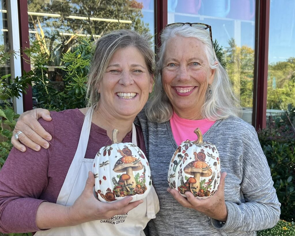 Crisit and Ruth Pumpkin workshop