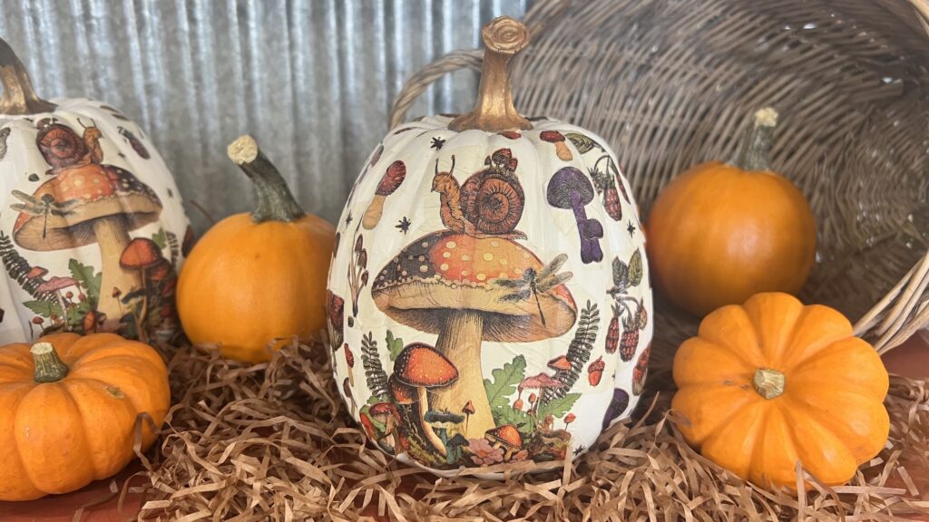 Forest-Themed Pumpkins
